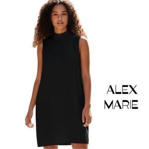 Alex Marie Black Sleeveless Dress NWOT Size 18W Minimalist WhimsiGoth